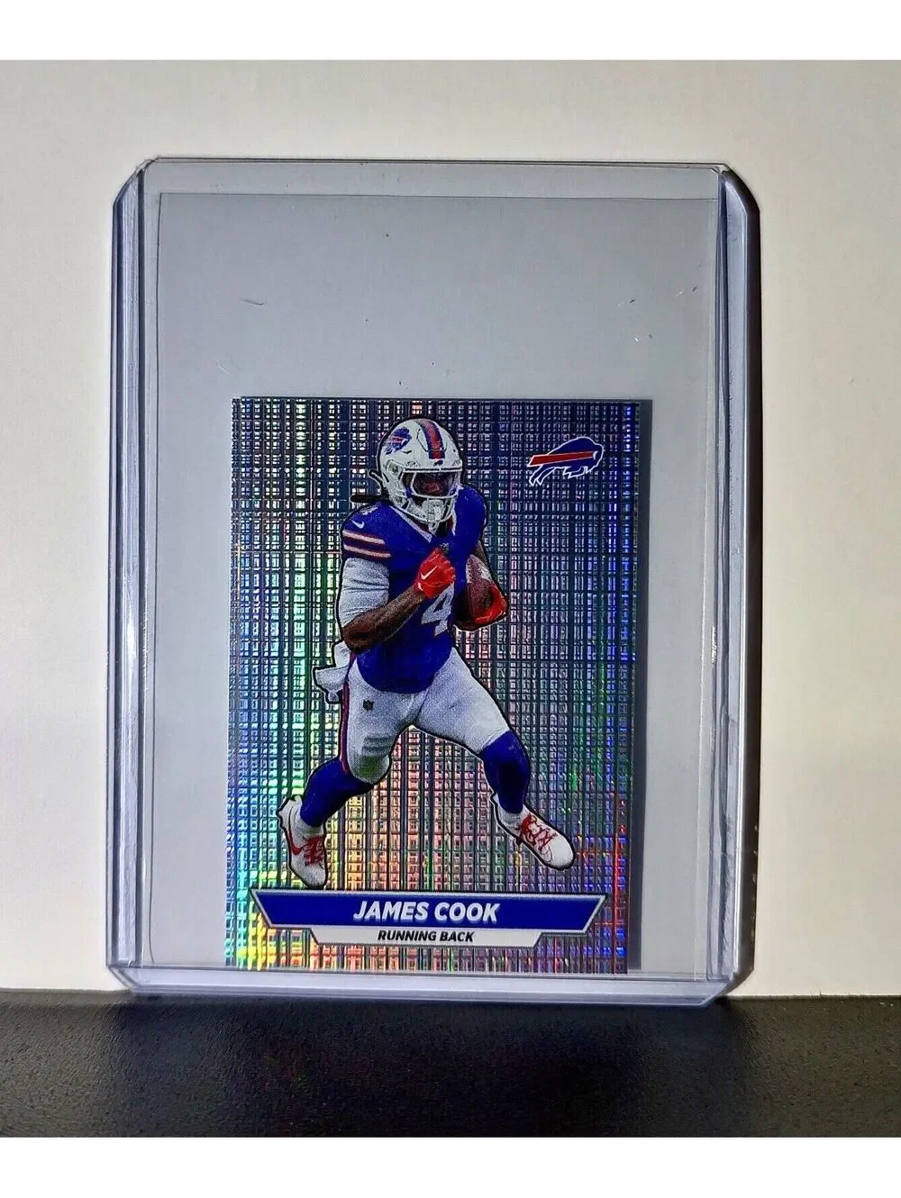 James Cook 2024 Panini NFL Sticker #52 Foil Buffalo Bills